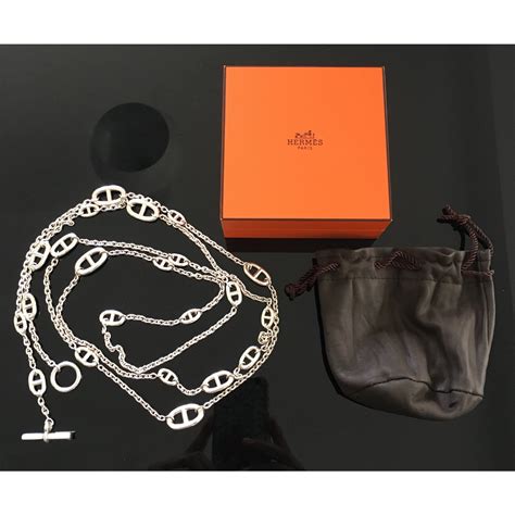 hermes jewelry price|Hermes long necklace.